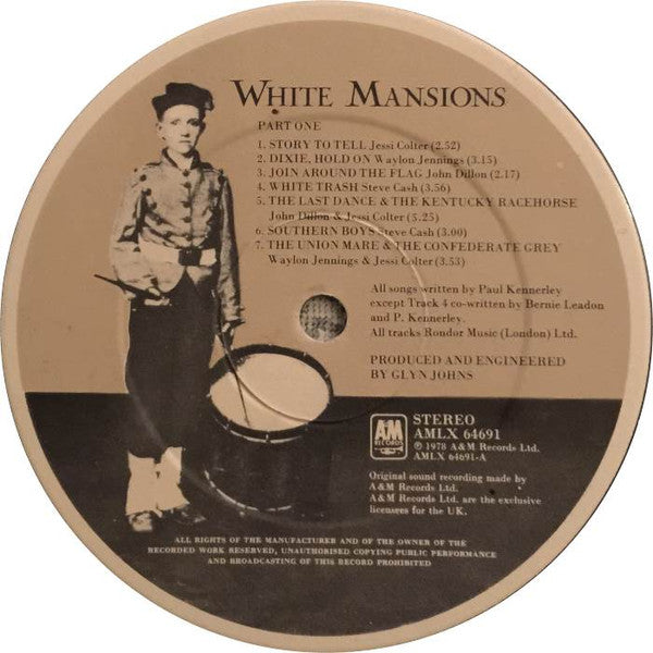 Various - White Mansions (A Tale From The American Civil War 1861-1865) (LP Tweedehands) - Discords.nl