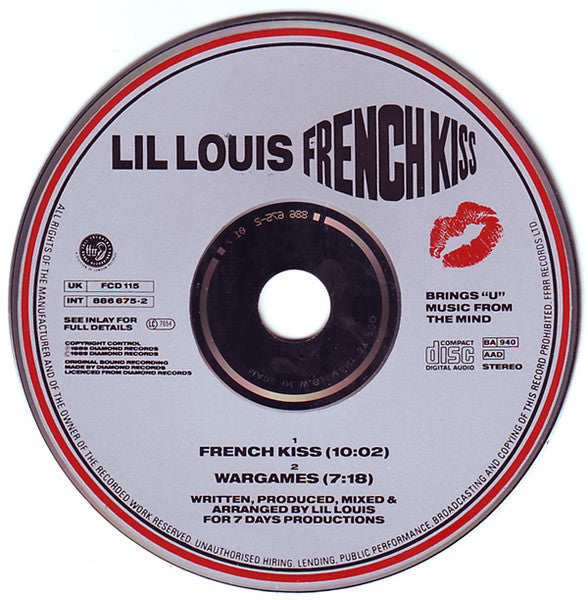 Lil' Louis - French Kiss (CD Tweedehands)