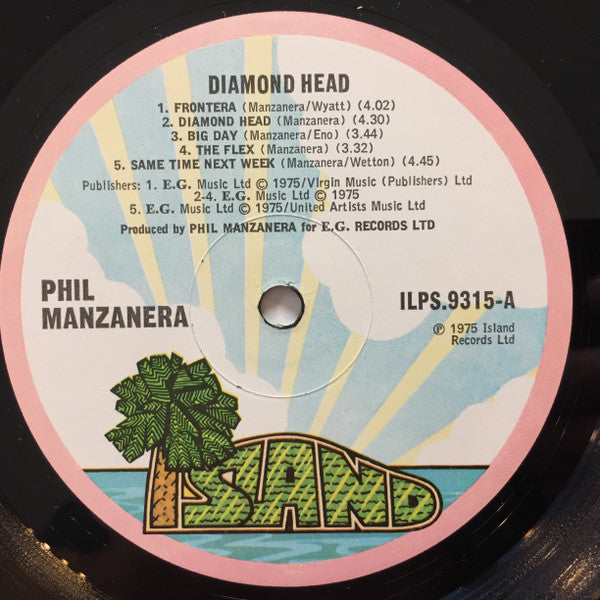 Phil Manzanera - Diamond Head (LP Tweedehands) - Discords.nl
