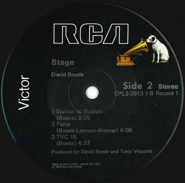 David Bowie - Stage (LP Tweedehands)