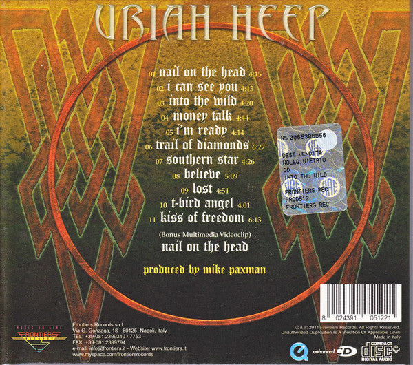 Uriah Heep - Into The Wild (CD Tweedehands)