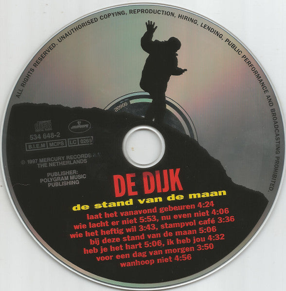 De Dijk - De Stand Van De Maan (CD Tweedehands)