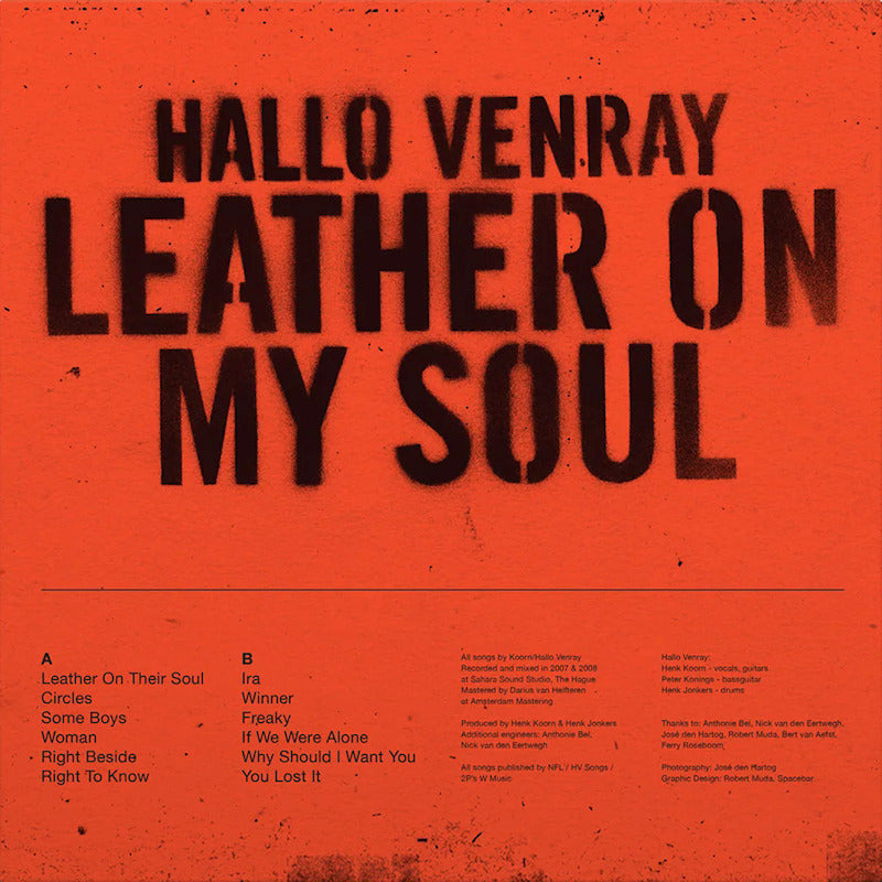 Hallo Venray - Leather on my soul -2024 reissue- (LP) - Discords.nl