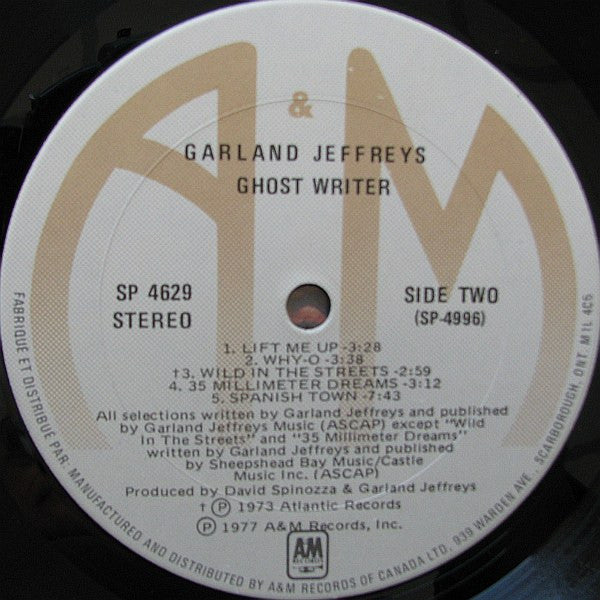 Garland Jeffreys - Ghost Writer (LP Tweedehands)