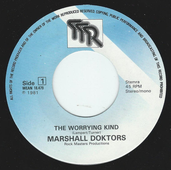 Marshall Doktors - The Worrying Kind (7-inch Tweedehands)