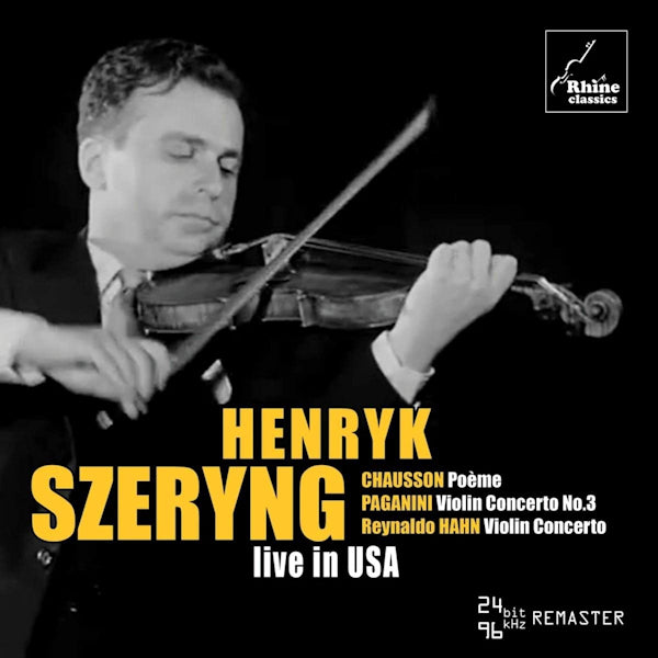 Henryk Szeryng - Henryk szeryng - live in usa (CD) - Discords.nl