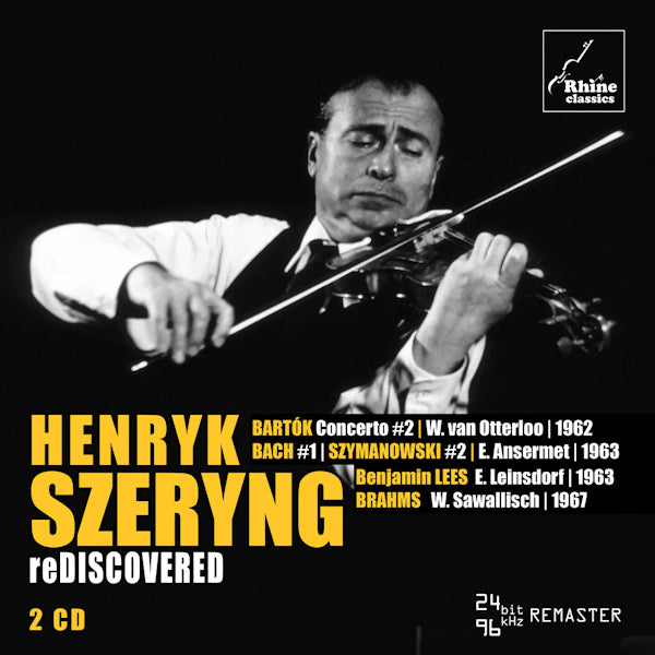 Henryk Szeryng - Rediscovered (CD) - Discords.nl