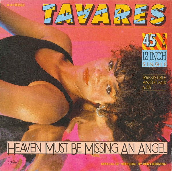Tavares - Heaven Must Be Missing An Angel (Special 12" Version) (12" Tweedehands)