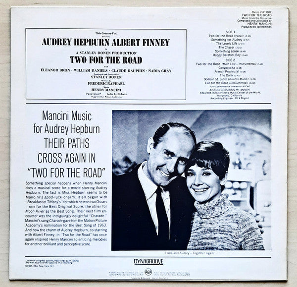 Henry Mancini - Two For The Road - Zwei Auf Gleichem Weg (LP Tweedehands) - Discords.nl