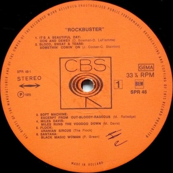 Various - Rock Buster (LP Tweedehands) - Discords.nl