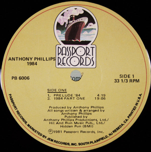 Anthony Phillips - 1984 (LP Tweedehands)