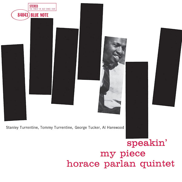 Horace Parlan - Speakin' my piece (CD) - Discords.nl