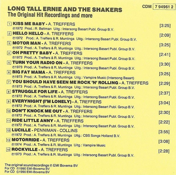 Long Tall Ernie And The Shakers - The Original Hit Recordings And More (CD)