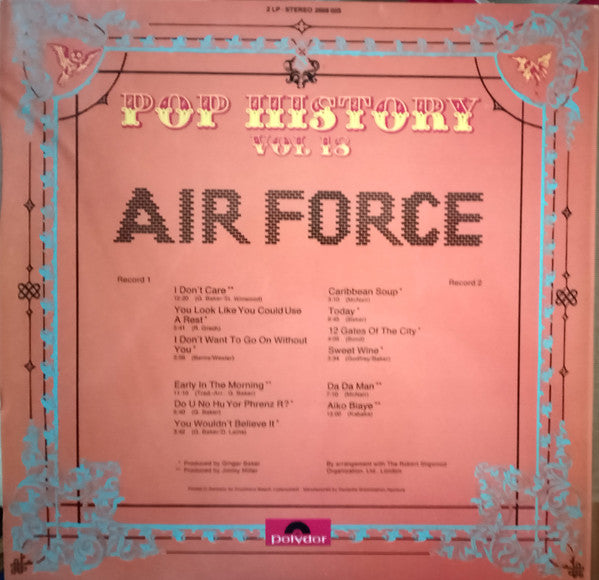 Ginger Baker's Air Force - Pop History Vol 18 (LP Tweedehands)