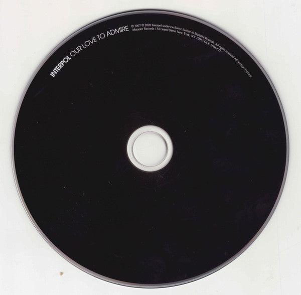 Interpol - Our Love To Admire (CD) - Discords.nl