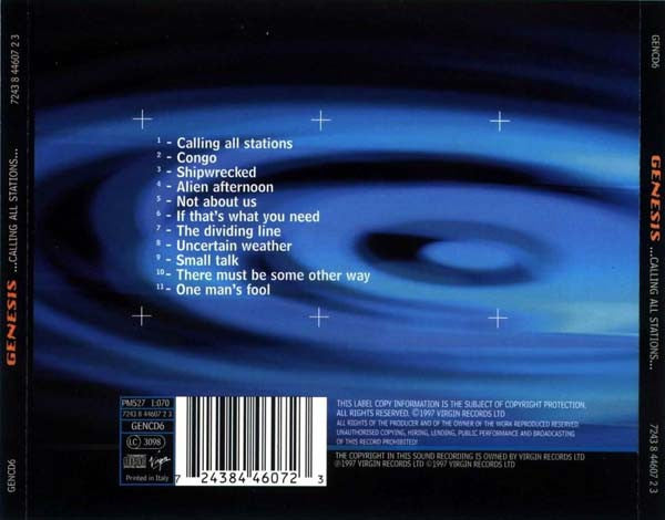 Genesis - ...Calling All Stations... (CD)