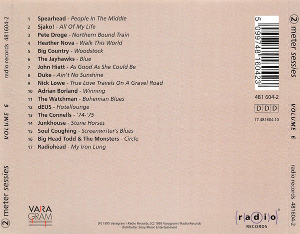 Various - 2 Meter Sessies - Volume 6 (CD Tweedehands) - Discords.nl