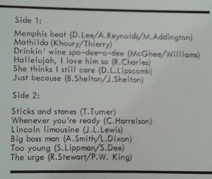 Jerry Lee Lewis - Memphis Beat (LP Tweedehands)
