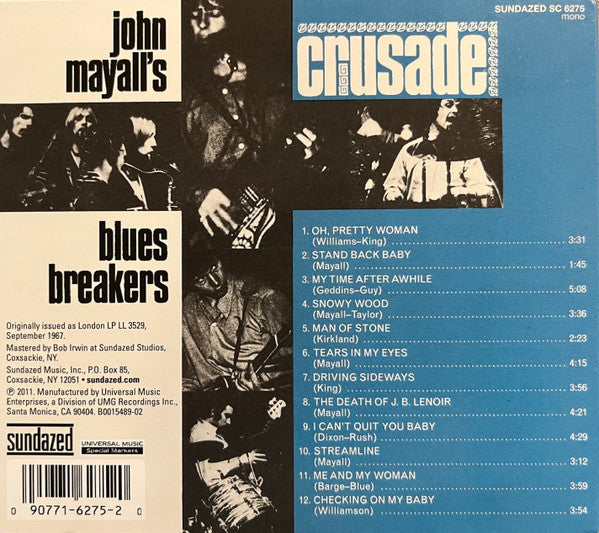 John Mayall & The Bluesbreakers - Crusade (CD)