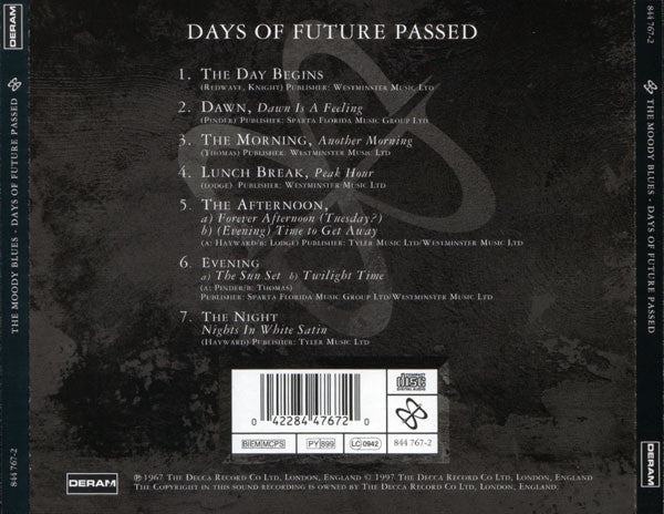 Moody Blues, The - Days Of Future Passed (CD) - Discords.nl