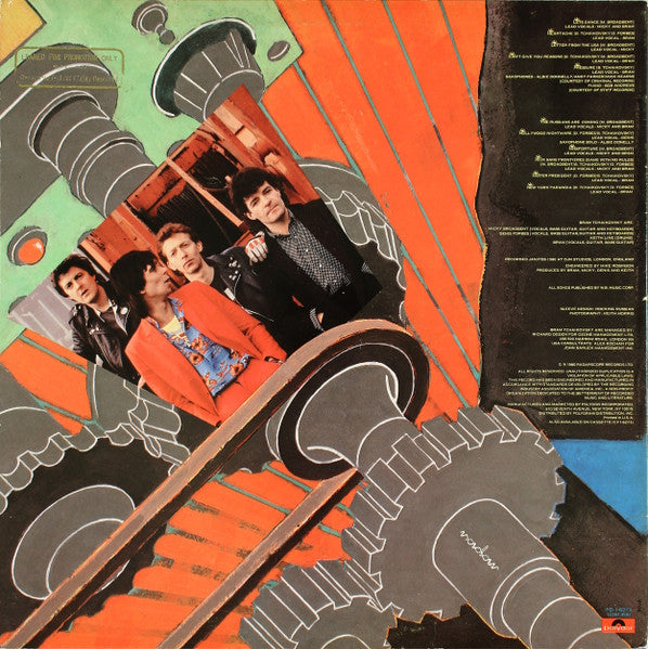 Bram Tchaikovsky - Pressure (LP Tweedehands)