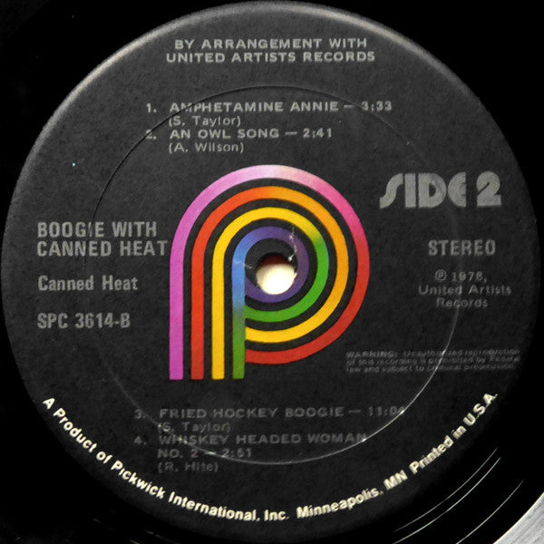Canned Heat - Boogie With Canned Heat (LP Tweedehands)