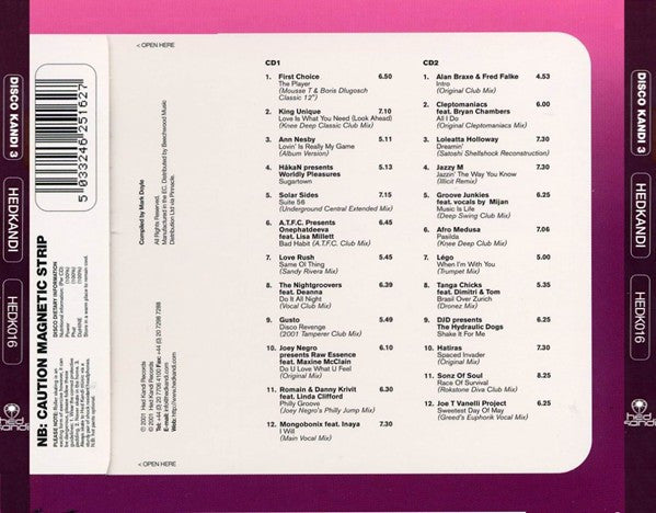 Various - Disco Kandi 3 (CD Tweedehands) - Discords.nl