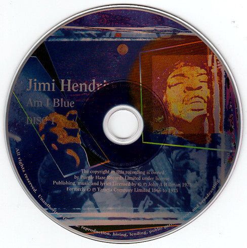 Jimi Hendrix - Am I Blue (CD Tweedehands)