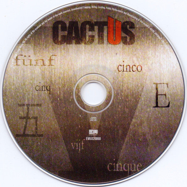 Cactus (3) - V (CD)