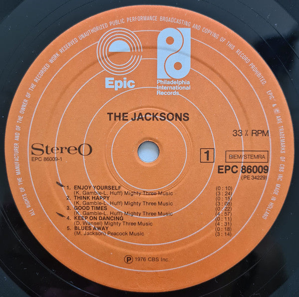 Jacksons, The - The Jacksons (LP Tweedehands)