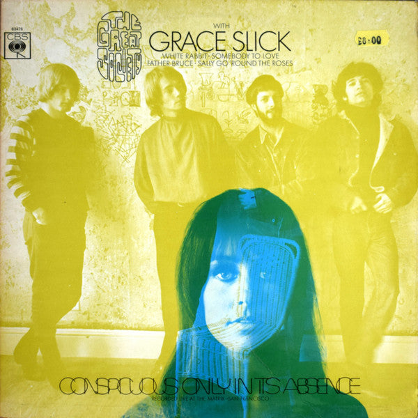Great Society, The With Grace Slick - Conspicuous Only In Its Absence (LP Tweedehands)