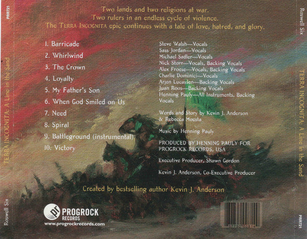 Roswell Six - Terra Incognita: A Line In The Sand (CD) - Discords.nl