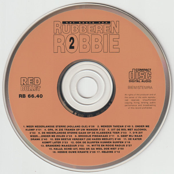 Rubberen Robbie - Het Beste Van Rubberen Robbie 2 (CD)