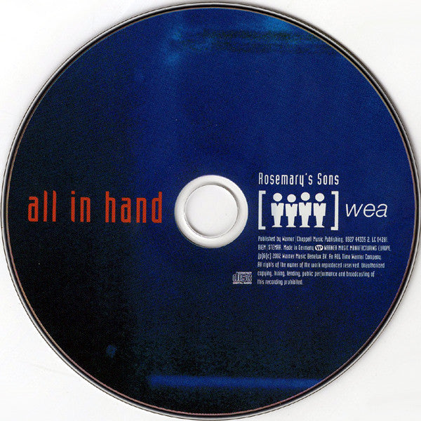 Rosemary's Sons - All In Hand (CD Tweedehands) - Discords.nl