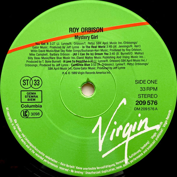 Roy Orbison - Mystery Girl (LP Tweedehands)