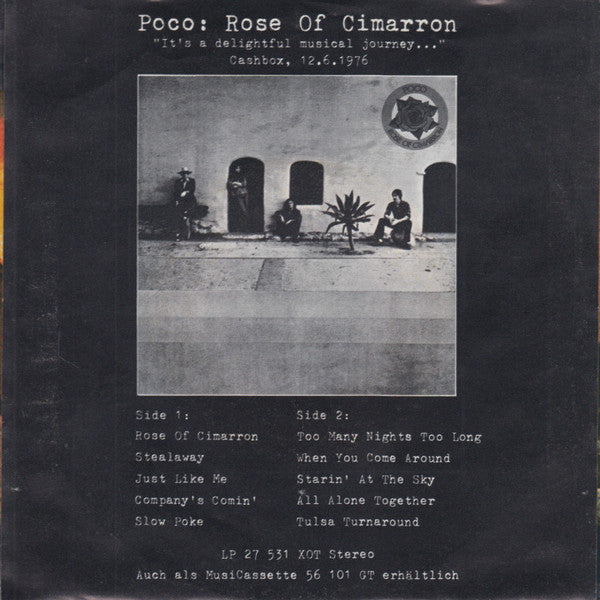 Poco (3) - Rose Of Cimarron (7-inch Tweedehands)