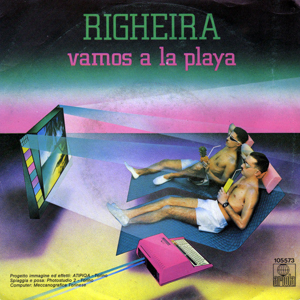 Righeira - Vamos A La Playa (7-inch Tweedehands)