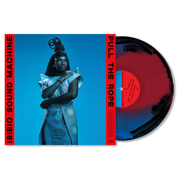 Ibibio Sound Machine - Pull the rope -red/blue/black swirl vinyl- (LP) - Discords.nl