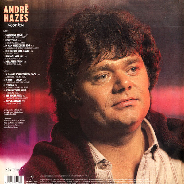 André Hazes - Voor Jou (LP)