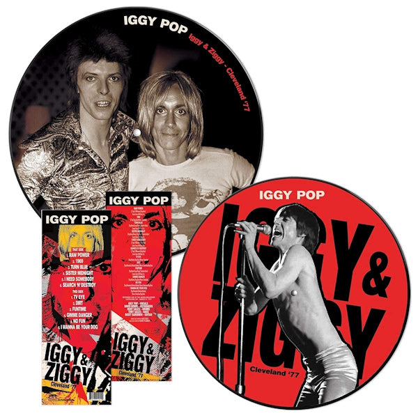 Iggy Pop - Iggy & ziggy - cleveland '77 (LP) - Discords.nl