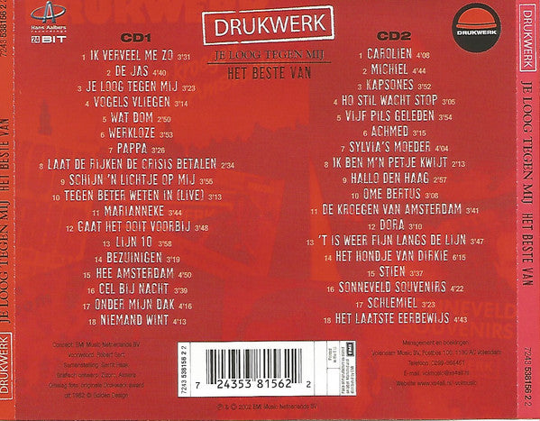 Drukwerk - Je Loog Tegen Mij: Het Beste Van Drukwerk (CD)