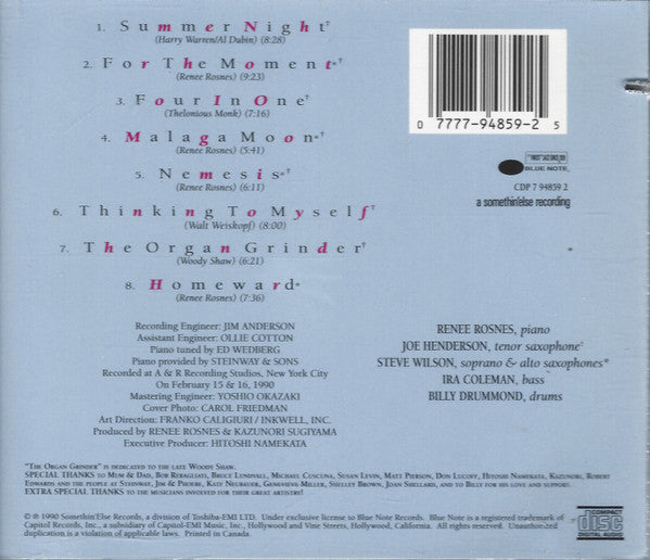 Renee Rosnes - For The Moment (CD Tweedehands)