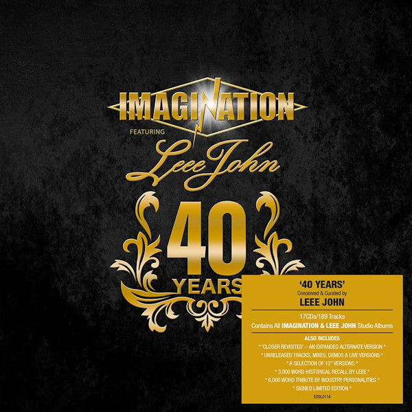 Imagination featuring Leee John - 40 years (CD)