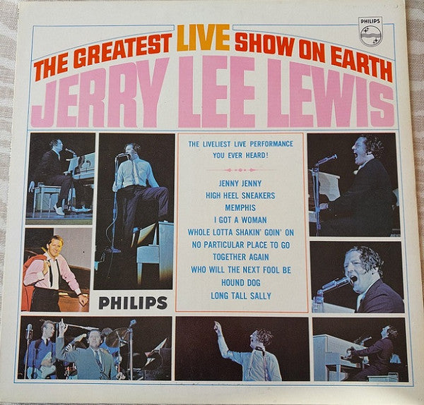 Jerry Lee Lewis - The Greatest Live Show On Earth (LP Tweedehands)