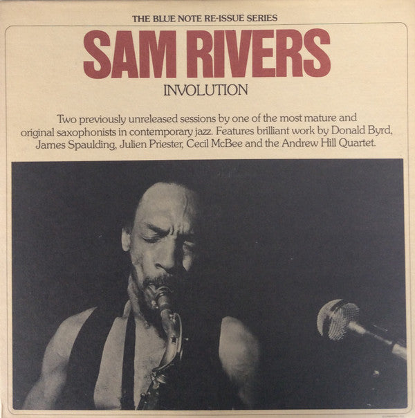 Sam Rivers - Involution (LP Tweedehands) - Discords.nl