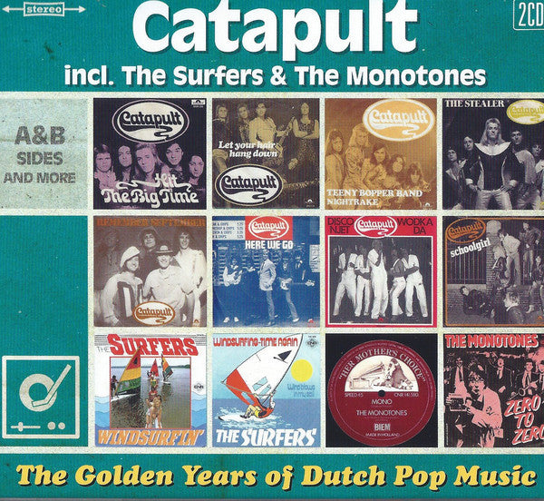 Catapult, Surfers, The, Monotones, The - The Golden Years Of Dutch Pop Music (A&B Sides And More) (CD)