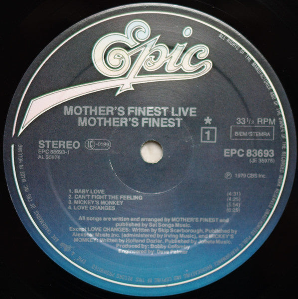 Mother's Finest - Mother's Finest Live (LP Tweedehands)