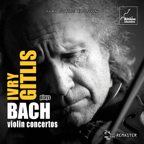 Ivry Gitlis - Bach violin concertos (CD) - Discords.nl