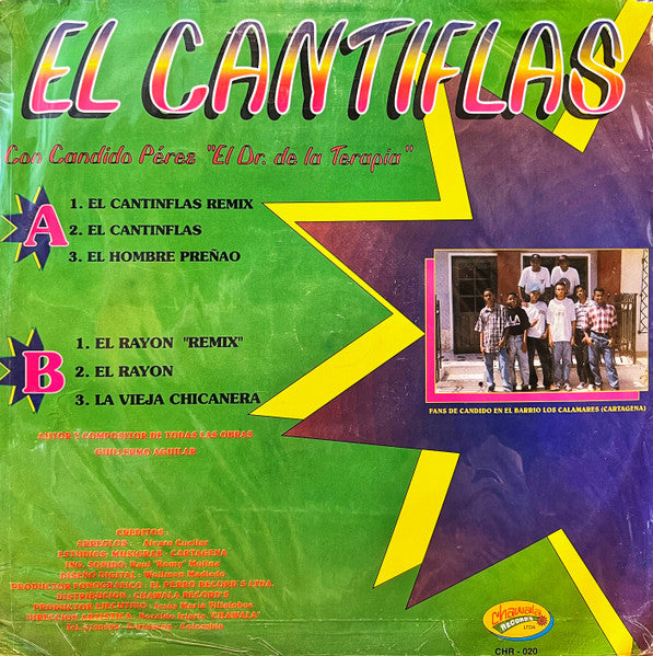 Cándido Pérez - El Cantinflas (LP Tweedehands)