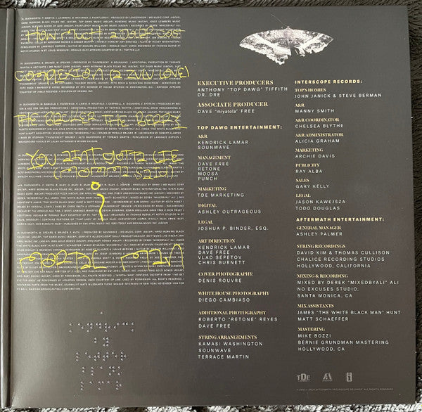 Kendrick Lamar - To Pimp A Butterfly (LP)